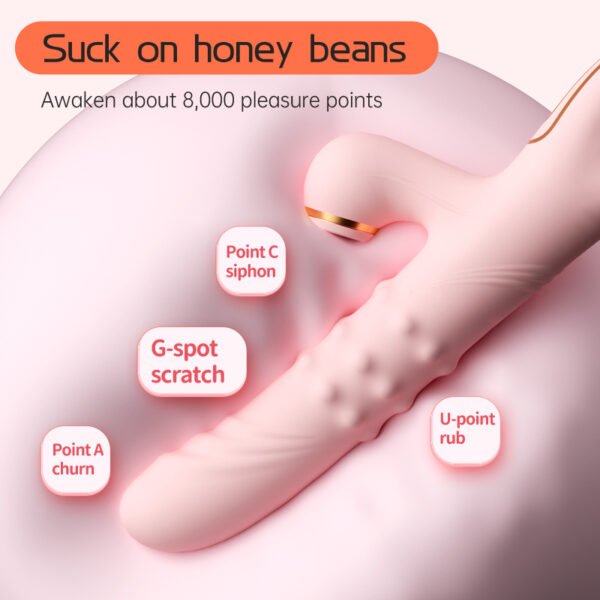 Three-ring bead massager